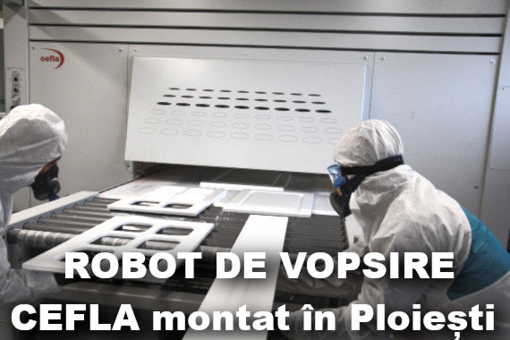 Vezi Montaje roboti de vopsire Cefla - Prima in Romania