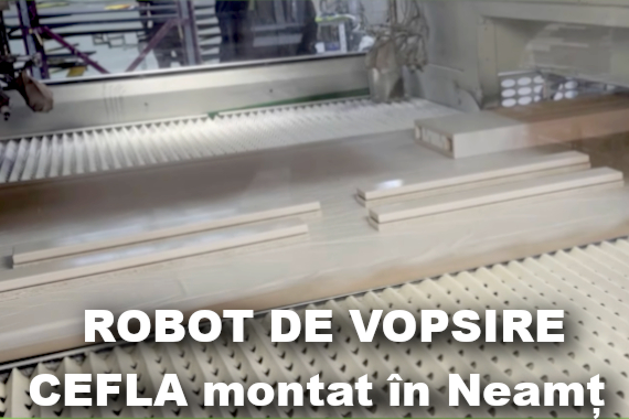 Vezi Montaje roboti de vopsire Cefla - Prima in Romania